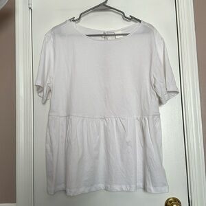 Medium peplum tshirt